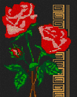 Vorlage für Ministeck - Roses