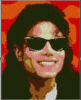 Template for Ministeck - Michael Jackson
