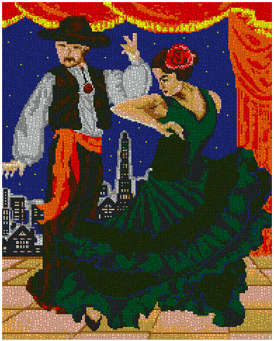 Vorlage für Ministeck - Flamenco