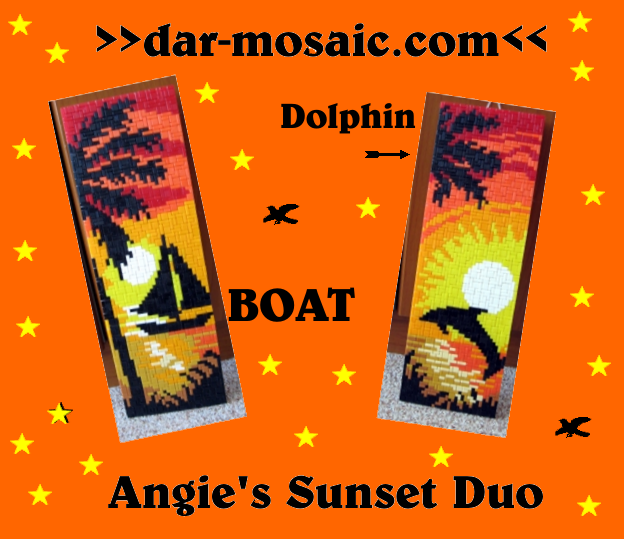 Template for Ministeck - Duo Sunset Mini