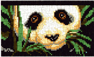 Template for Ministeck - Panda Face
