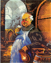Template for Ministeck - Beermonk